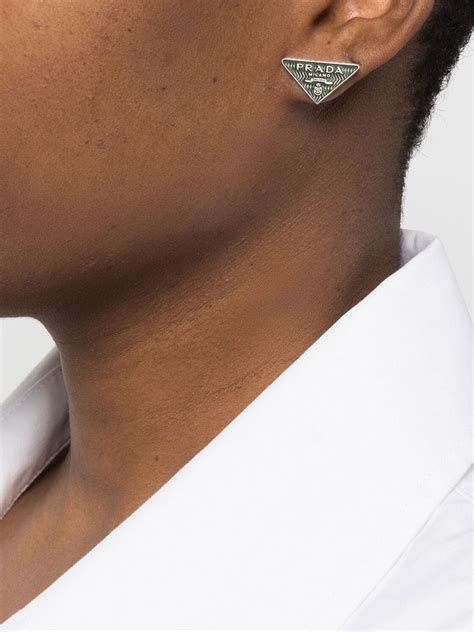 prada earrings dupe|prada earrings men.